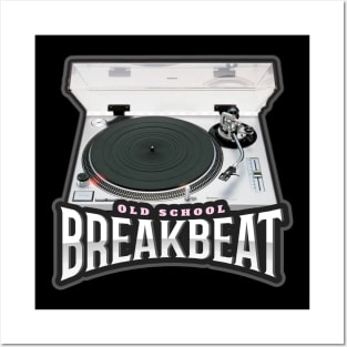 BREAKBEAT  - Old School Posters and Art